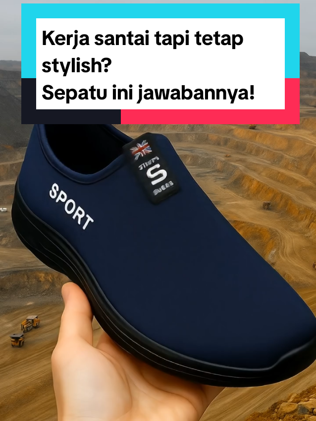 Kerja santai tapi tetap stylish? Sepatu ini jawabannya! 👟✨” #SepatuKerjaPria #SlipOnPria #SepatuKasual #SepatuHarian #SepatuNyaman 