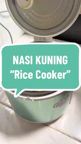 Cuma modal ricecooker kamu  bisa bikin nasi kuning yang simple Tapi hasilnya tetap wangi & gurih, Pastinya wajib menggunakan ricecooker dari @Cosmos Mall karena lebih sehat😍. Untuk produknya bisa langsung order di keranjang kuning😉 #nasikuning #nasikuningricecooker #ricecookercosmos #ricecookercosmosharmond6028 #resepsimple 