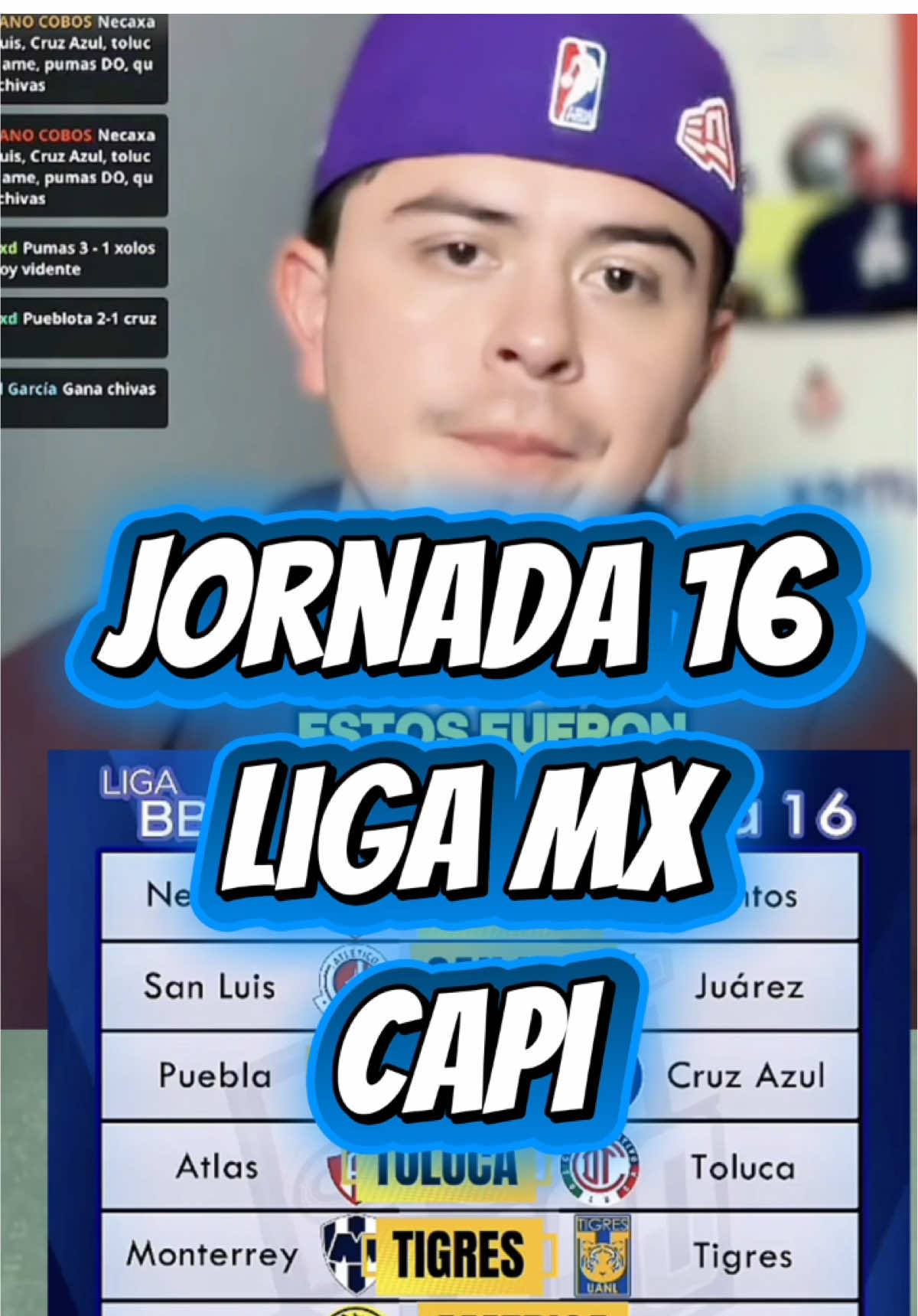 🔥 Marcadores del Capi para la Jornada 16 de la Liga MX 💥 ¿Quién gana el Clásico Regio? 👀⚽ ¡Súbete al VARCO y comenta tus predicciones! 🚢🔥 #LigaMX #Jornada16 #MarcadoresDelCapi #FutbolMexicano #ElVARCO