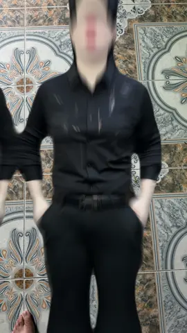 Áo sơ mi nam màu trơn chất vải#thoitrang #thoitrangnam #xhtiktok 