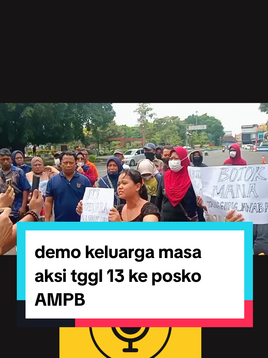 geger ! Demo keluarga massa aksi 13 Agustus yang di tangkap meminta pertanggung jawaban  aliansi ampb agar membantu membebaskan para anggota massa aksi yg di tangkap  #pati #demopati #Fypp 