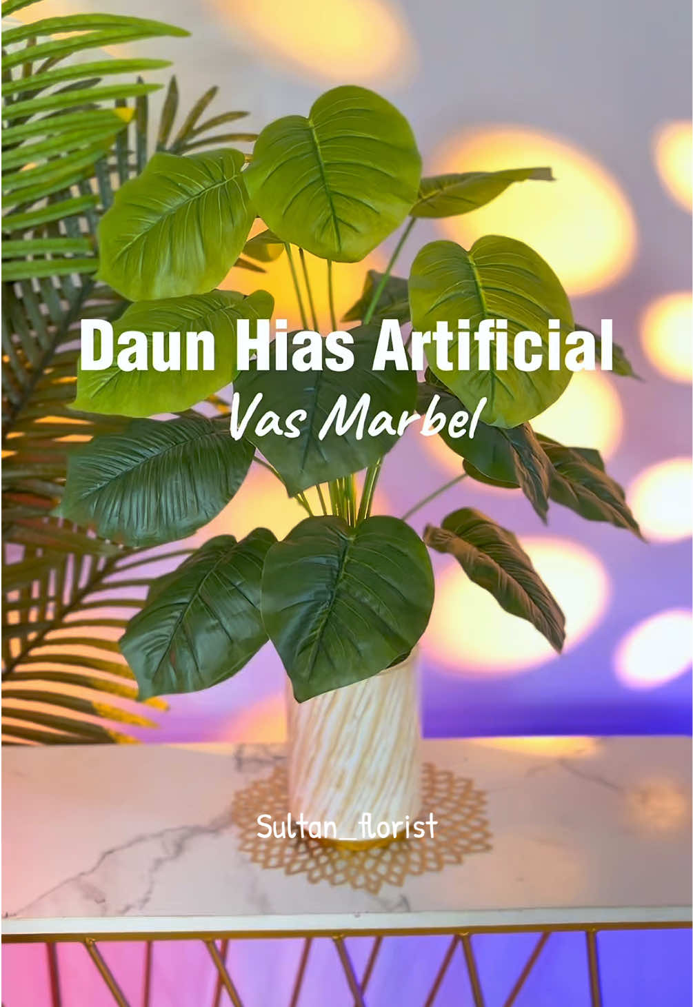 Mirip banget sama aslinya😍🥰 #sultanflorist #daunartificial #daun #daunhias #fyp 