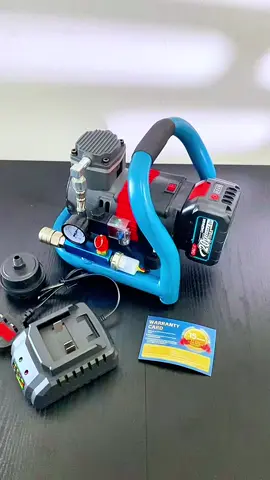 Compressor ni pakai bateri je, senang bawa pergi mana2. Motor brushless tak perlu service. Memang padu. Harga pun murah ada warranty 🔥🔥 #compressor #mesincompressor #minicompressor #workshop #bengkel  