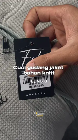 Cuci gudang jaket waffle knit unisex #jaketunisex #jaketzipper 