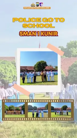 POLICE GOES TO SCHOLL & SOSIALISASI TERTIB LALU LINTAS KEPADA PESERTA DIDIK SMAN 1 KUNIR KABUPATEN LUMAJANG #satlantaspolreslumajang #polreslumajang #policegoestoschool #polsanak #PolisiPenolongMasyarakat 