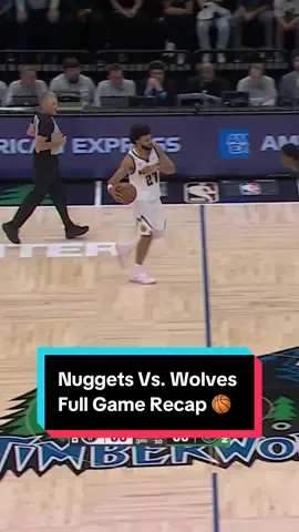 The action was nonstop — here’s how it went down. 🏀 Catch the full experience from @Denver Nuggets vs @Timberwolves #NBA #Basketball #Nuggets #Timberwolves  