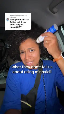 Replying to @Trillionaire123 yes once you stop taking minoxidil, your hair follicles (and hair growth progress) will return back to what it was before. So basically you’d have to take it forever. Or use this hair growth roll on instead #hairgrowth #hairgrowthtips #postpartumhairloss #hairloss #tiktokshopblackfriday 