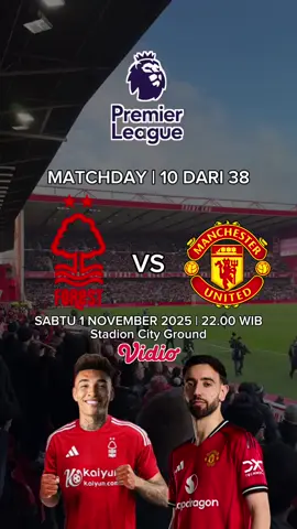 🔴⚪/📅Nov1.11.2025 🕘Saturday10:00PM 🏟️The City Ground @Manchester United  @Premier League 