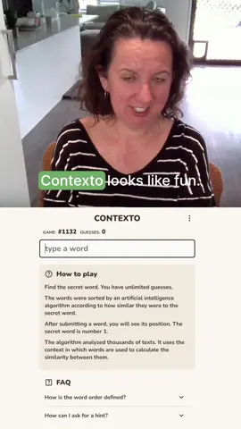 I've gave Contexto a go today, lots of fun. How does it work? You score low by guessing close to the secret word. 🏆 Share your scores in the comments! 👇 #Contexto #WordGameAddict #ChallengeAccepted #WordleLover