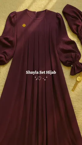 Shayla ceruty babydoll set hijab #outfit #fashion #foryoupage #promoguncang1111 #dressmewah 