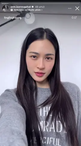 T tưởng t coi lộn ig luôn á chèn. #linglingkwong  nhưng là trên ig của #ormkornnaphat 