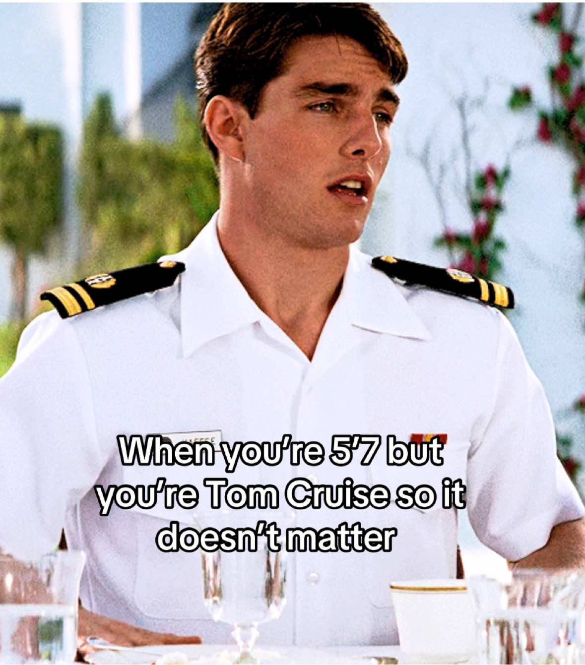 It’s off beat, I know 😩 | Tom Cruise | Edit | A Few Good Men | Movie | Handsome | Mog | 90s | BP | #tomcruise #fyp #fypシ #edit #bp 
