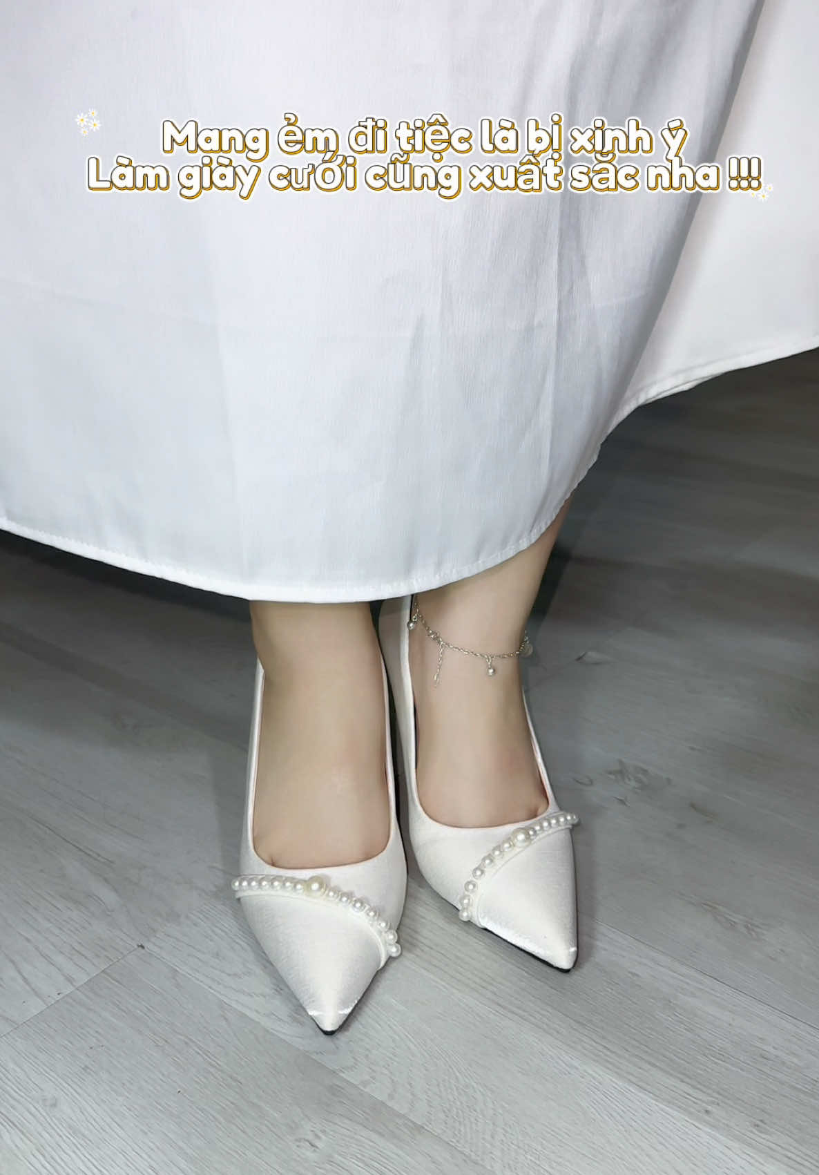 Giày cao gót tiêu thư , giày cưới sang trọng #giaycaogot #giaynuxinh #caogotnu #giayditiec #giaycuoi 