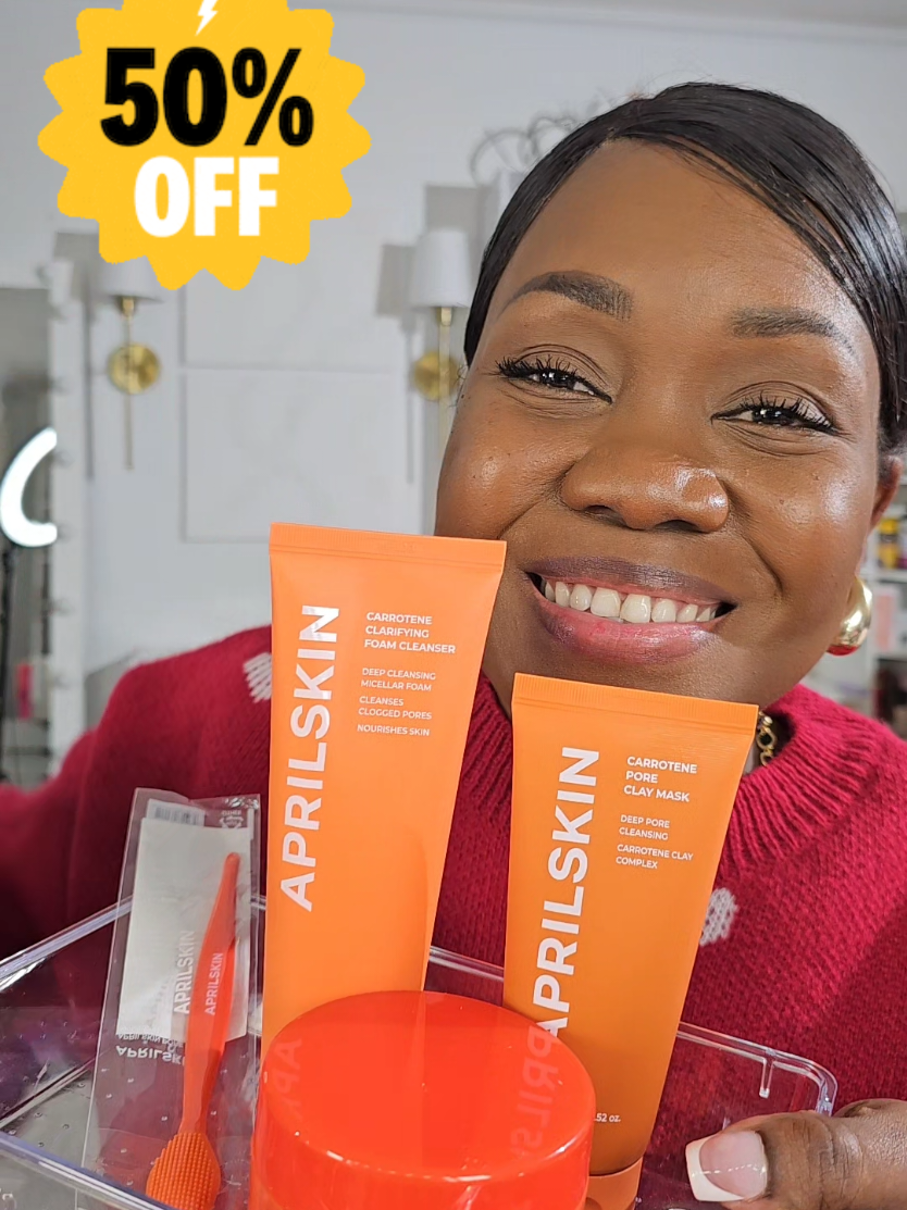 Rutina de skincare para mejorar los poros en descuento .  #tiktokshopcreatorpicks #tiktokshopfalldealsforyou #tiktokshopblackfriday #aprilskin  #aprilskincarrotene 