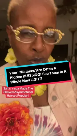 EMBRACE Your MISTAKES’ They’re Often A Hidden BLESSING! #mistakes #mistakeshappen #creativity my coworker taught me that principal when it comes to sewing clothes. I make a lot of my own clothes and as I mentioned in the video you can apply this to ANYTHING that you create. then you have created a masterpiece!! 