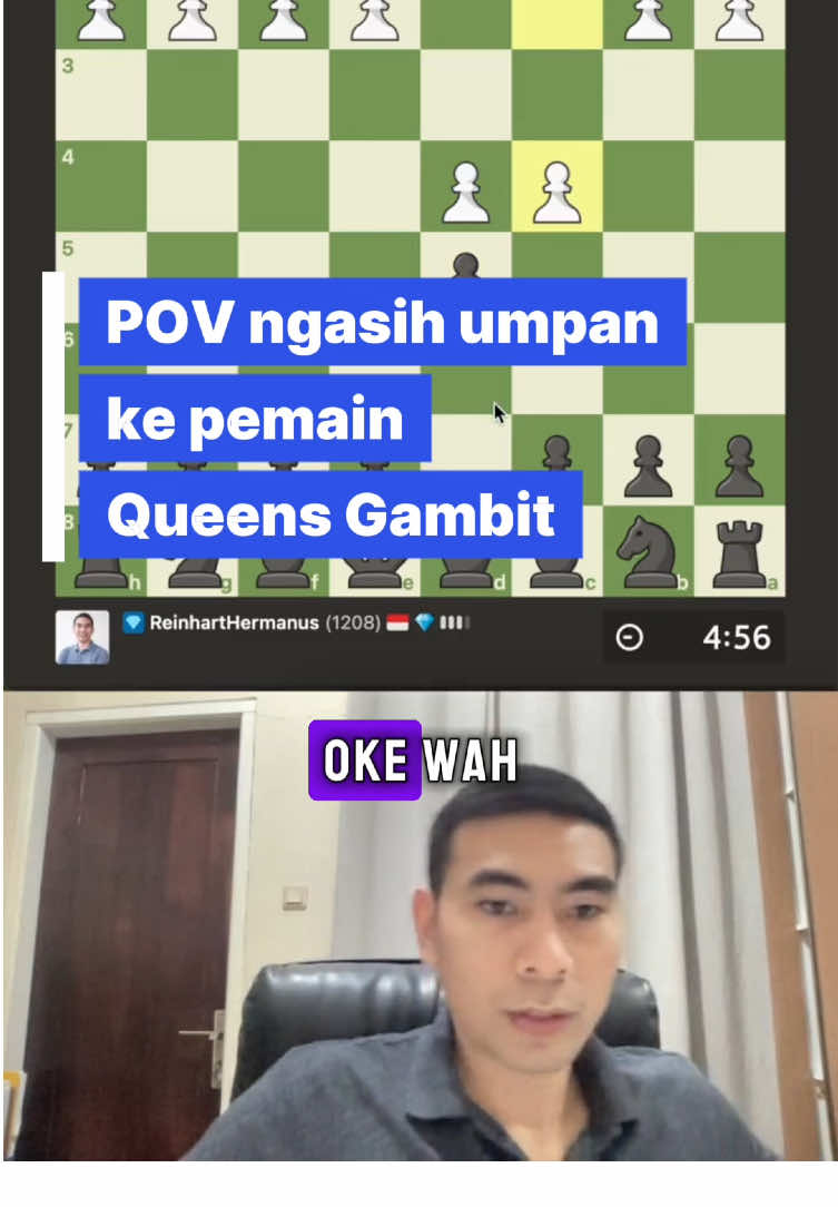 Plot twist banget endingnya…. #chess #catur