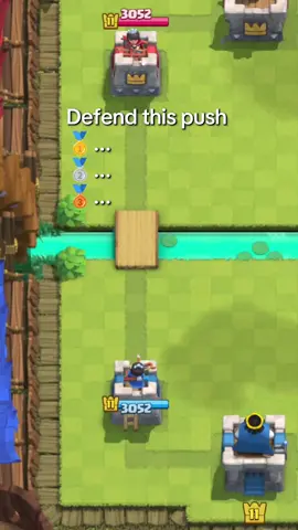 How do i defend ts  #clashroyale #fyp #foryou #viral #defend 