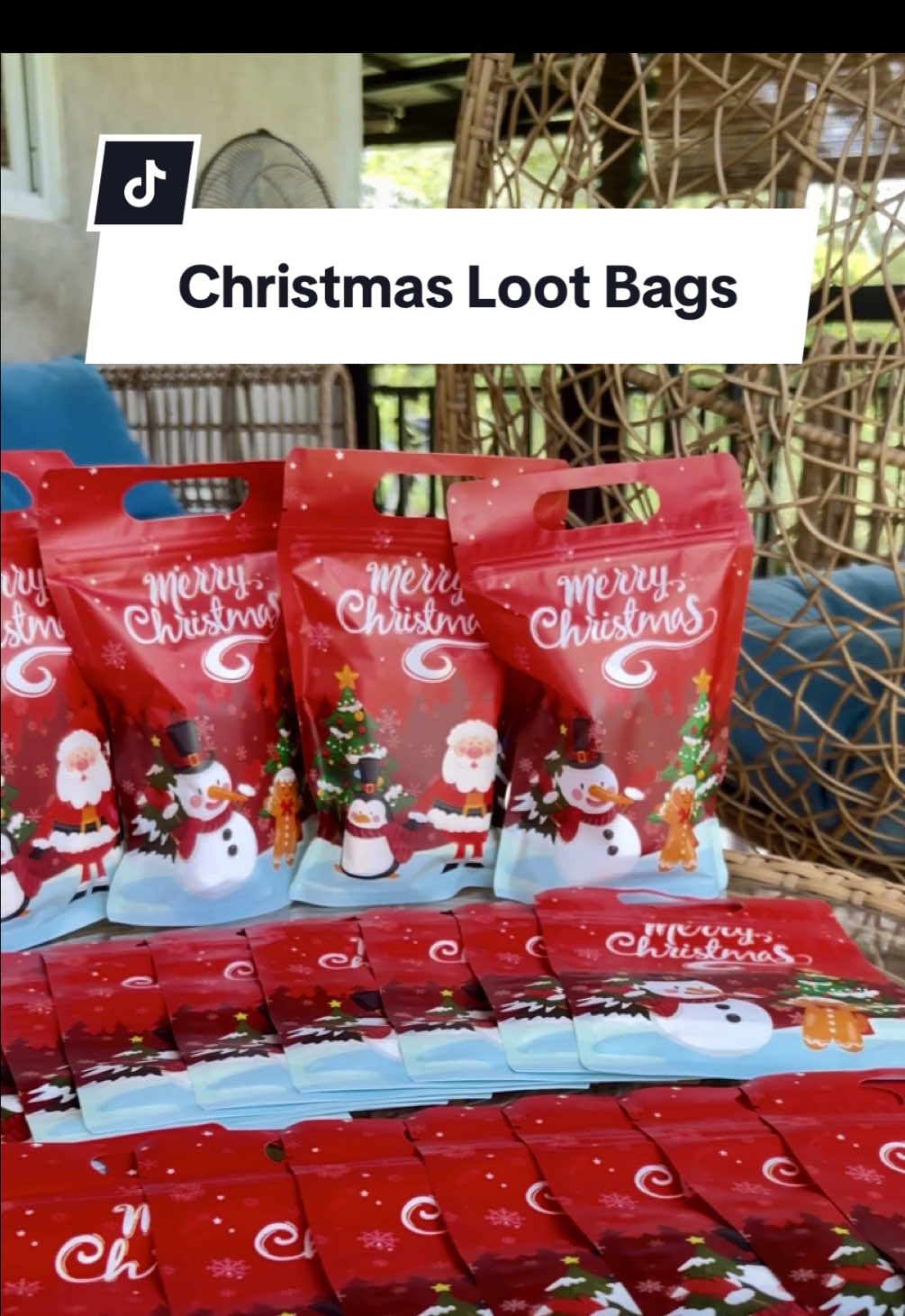 Christmas Loot Bags Xmas #christmas #christmastiktok #christmasgift #xmas #christmascountdown 