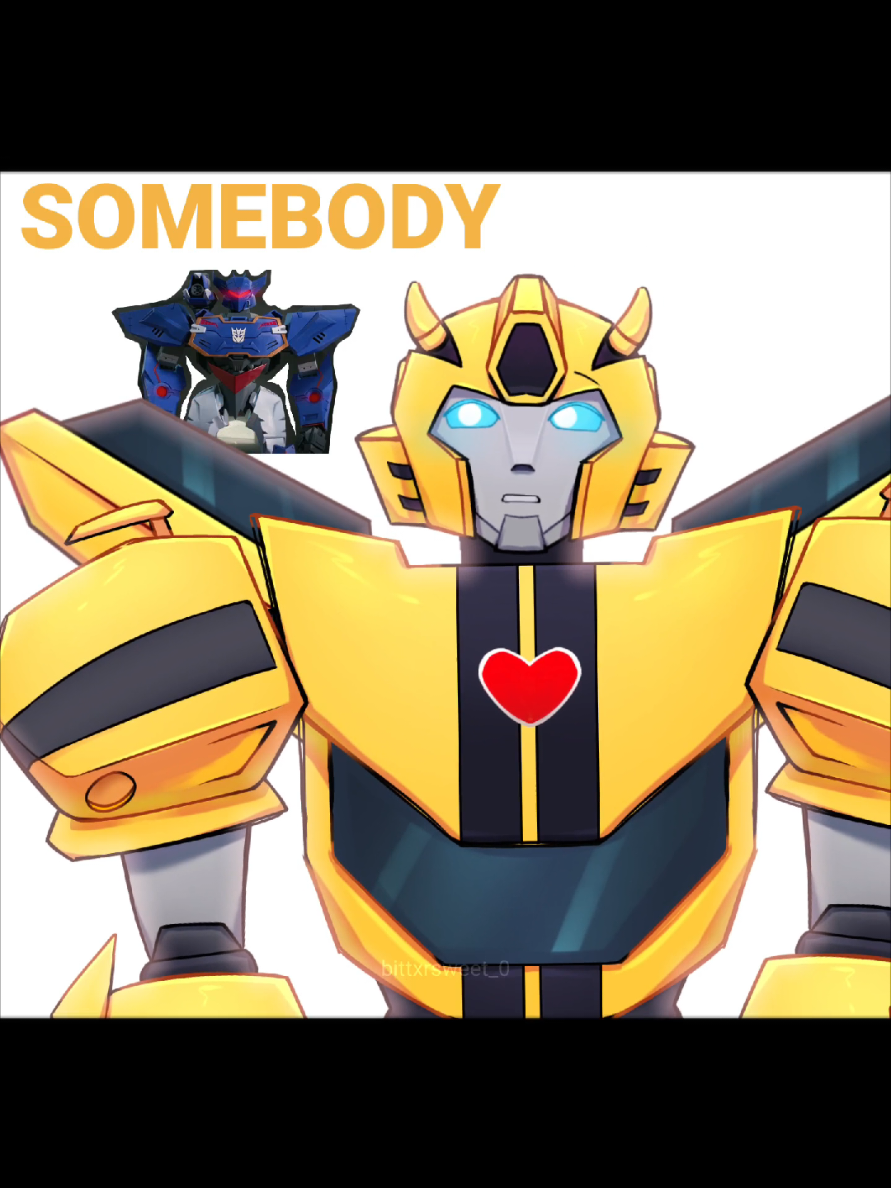 ES Bum,..bleb.,.,.. 🤤 -------------- (not) Quick Bumblebee tween since I wasn't able to use his face in the previous video!  Thank you for 500 followers btw!!💛💛 It was so entertaining to see people discover Soundbee LOLL #soundbee #soundwave #bumblebee #transformersearthspark #transformers 
