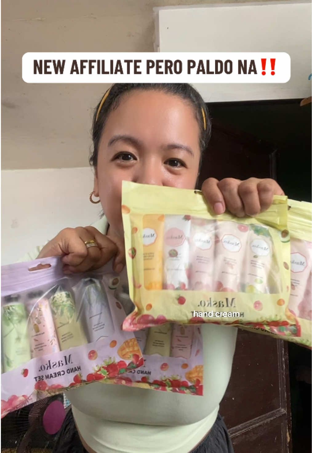 Di ko inakala na papaldo ako sa Hand cream  kahit NEW AFFILIATE ako.🥹🥰❗️#handlotion #handcream #giftset 