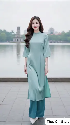 Áo Dài cách tân trơn sắc màu. #setaodai #thoitrangnu #xuhuong #viral #thinhhanh 