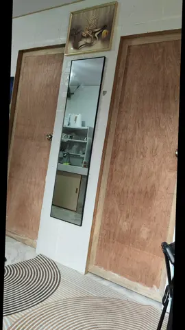 yay!! biglang nagtransform door namin sa wallpaper 😍😍#wallpaper #3dwallpaper #woodwallpaper #selfadhessivewallpaper #fyp 