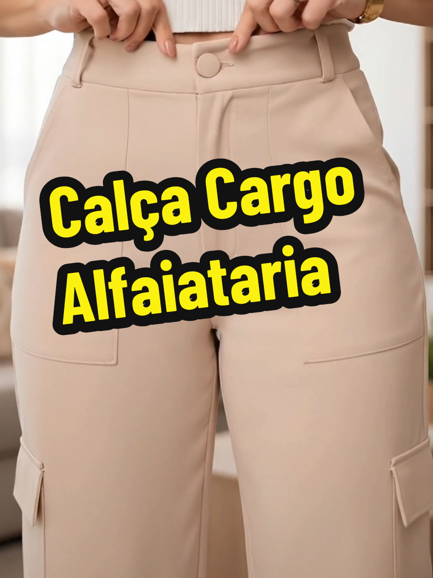 Calça Cargo Alfaiataria tá por menos de R$60 😱 no TikTok Shop. Tecido que não marca, bolsos funcionais e caimento impecável. Vai do dia corrido ao jantar com estilo. Confere aqui abaixo se ainda tá esse valor… ou se tem mais desconto pra você. E olha as avaliações, tá cheia de elogios! #calçacargo #calcacargo #calcacargofeminina #moda #tiktokshop 
