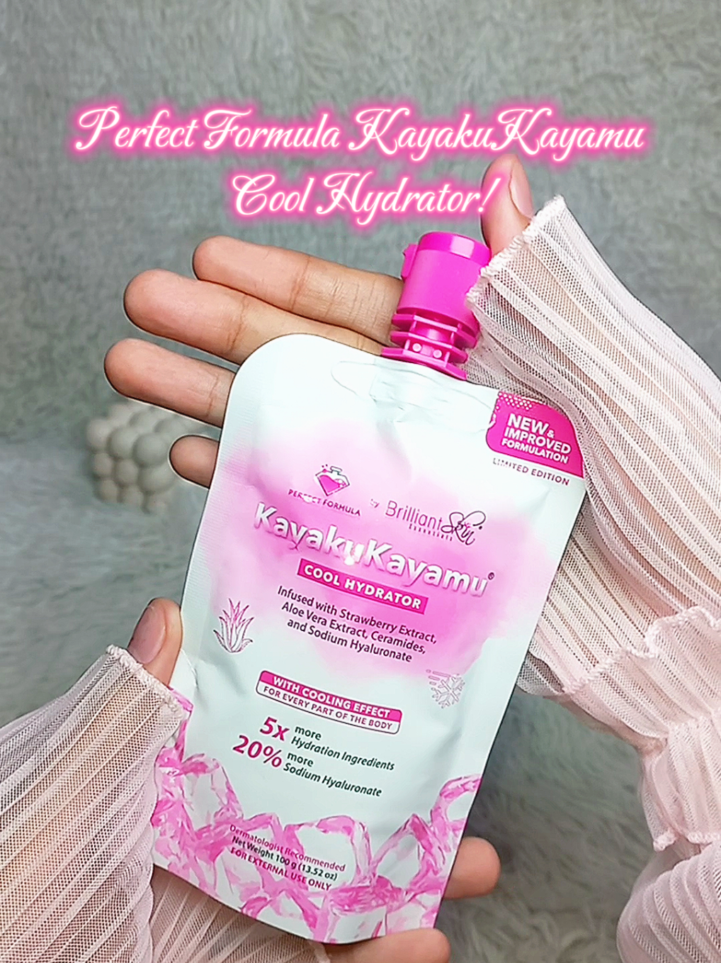 Stay fresh and glowing all day #KayakuKayamuCoolHydrator  #PerfectlyBrilliant  #PerfectFormula  #SHEDidIt  #teamelsmedia 