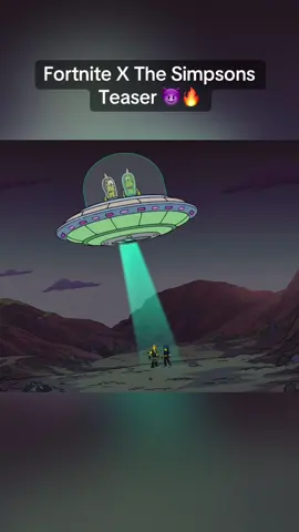 FORTNITE X THE SIMPSONS TEASER 😈🔥 #fn #fortnite #austinsixx6 #gaming #thesimpsons 