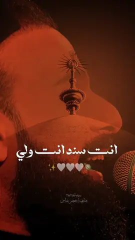 انت سند انت ولي🪐❤️‍🩹🎧.                            #خضر_عباس #رادودي 