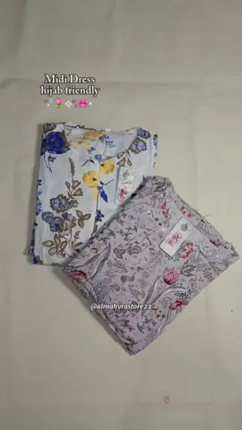 Motif lainnya cek keranjang kuning #mididress #dressrayonpremium #mididressmotif #mididresskekinian 