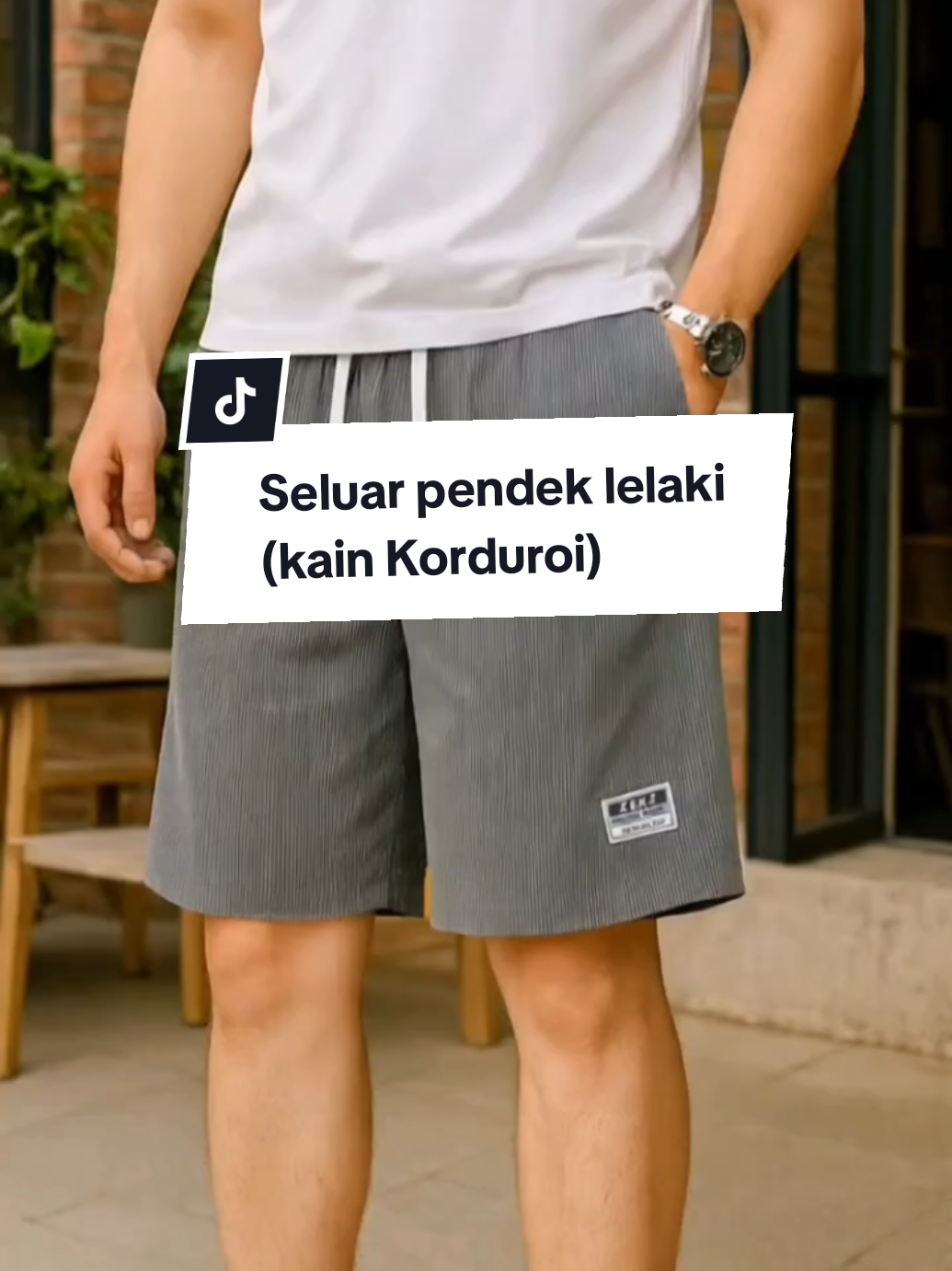 Smart, Selesa, Maskulin. Seluar Pendek Lelaki dengan potongan kemas & material berkualiti. Dapatkan Sekarang. #seluarlelaki  #seluarpendek  #shortpant  #menwear  #menfashion 