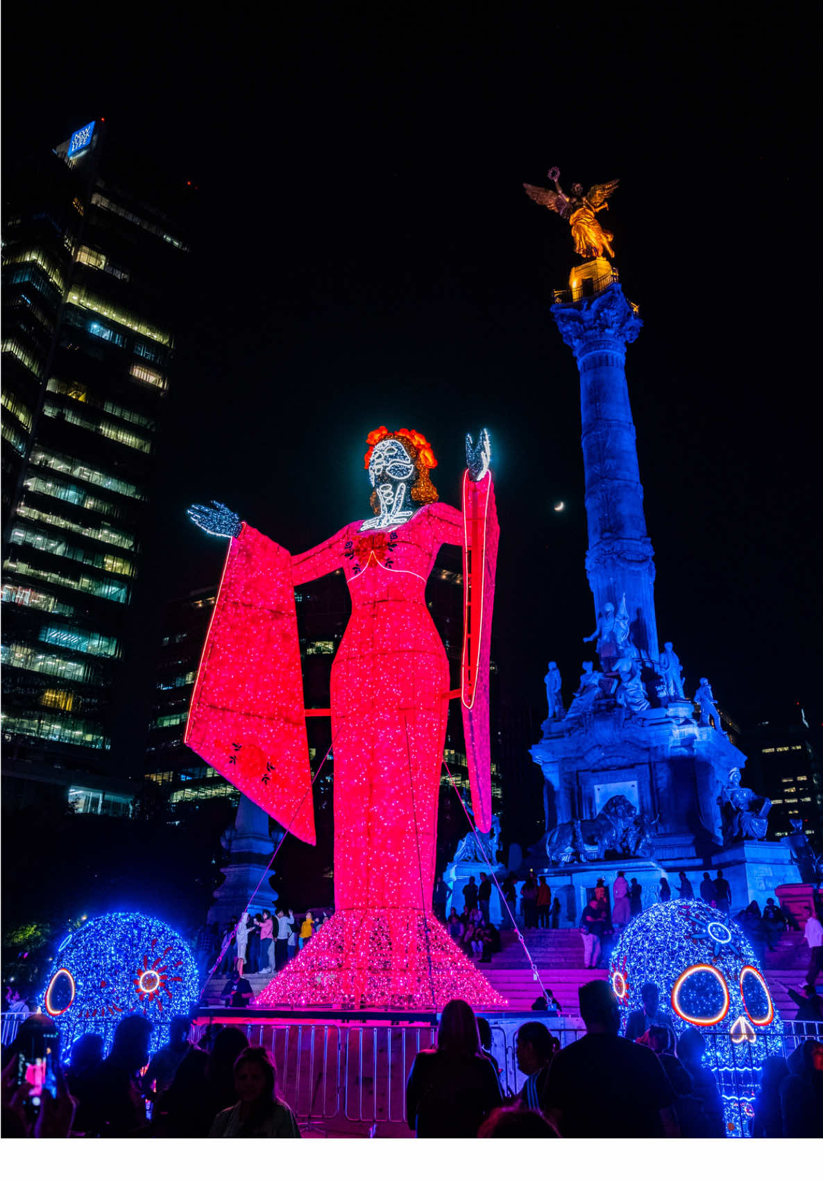 Día de muertos en CDMX 🇲🇽 Hermosas tradiciones 💀 #mexico #cdmx #diademuertos 
