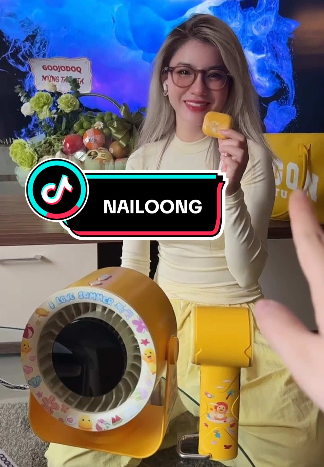 Tai nghe Nailoong cưng xỉu #tainghebluetooth #tainghe #nailoong #haiyenhappy 