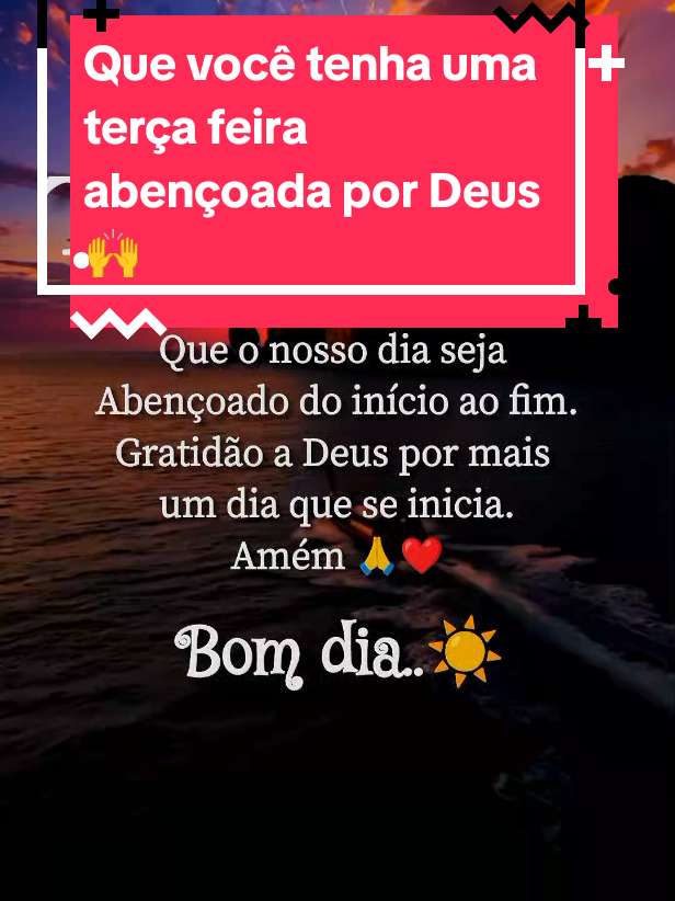 Que você tenha um dia abençoado.#bomdia #tercafeira #gratidao #obrigadodeus #mensagemdodia 
