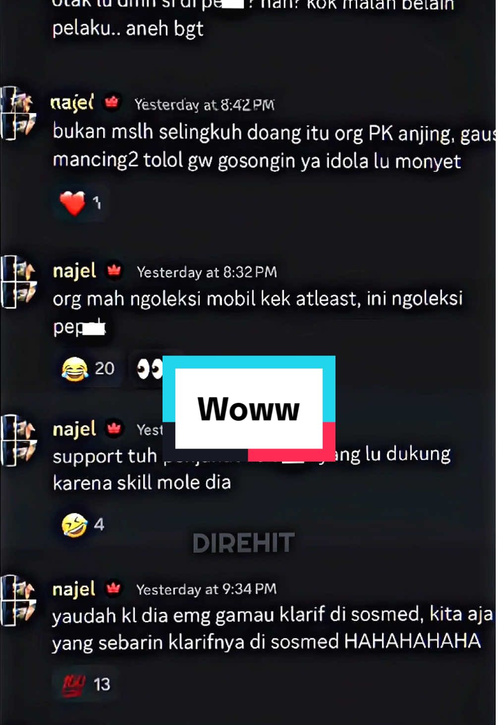 Aeron mau jadi udil part 2 kah ? #aeron #najel #alyssaanantaa #fyp  #laron 