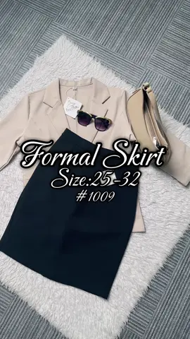 Formal Skirt #TikTokShopFashion #skirt #hellomoderne #miniskirt 