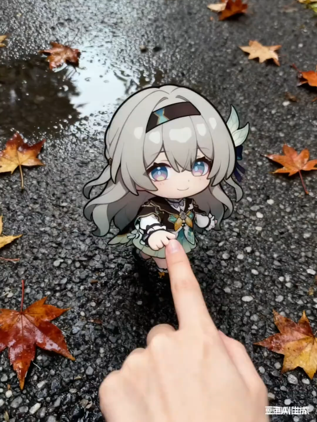 Chibi Đóm cực cute cho mấy ní đây 🥰 Cre: @流星闪光剑, #hsr #hsranimation #AIanimation #fireflychibi #cute #funny #trending #tkght #崩坏星穹铁道 #流萤 #萨姆 #豆包AI视频 #抖音热门