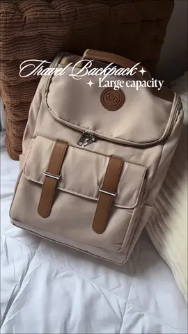 This hand carry travel bag with lots of compartments #travelbag#travelbackpack#backpack#handcarrybag#largecapacitytravelbag