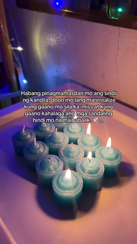 Sa dami ng nangyayari sa buhay, minsan nakakalimot tayo pero ngayong Undas, alalahanin natin silang minsang bumuo sa atin. 🕯️#undas #memories #candle #vigilcandles #cemetery 