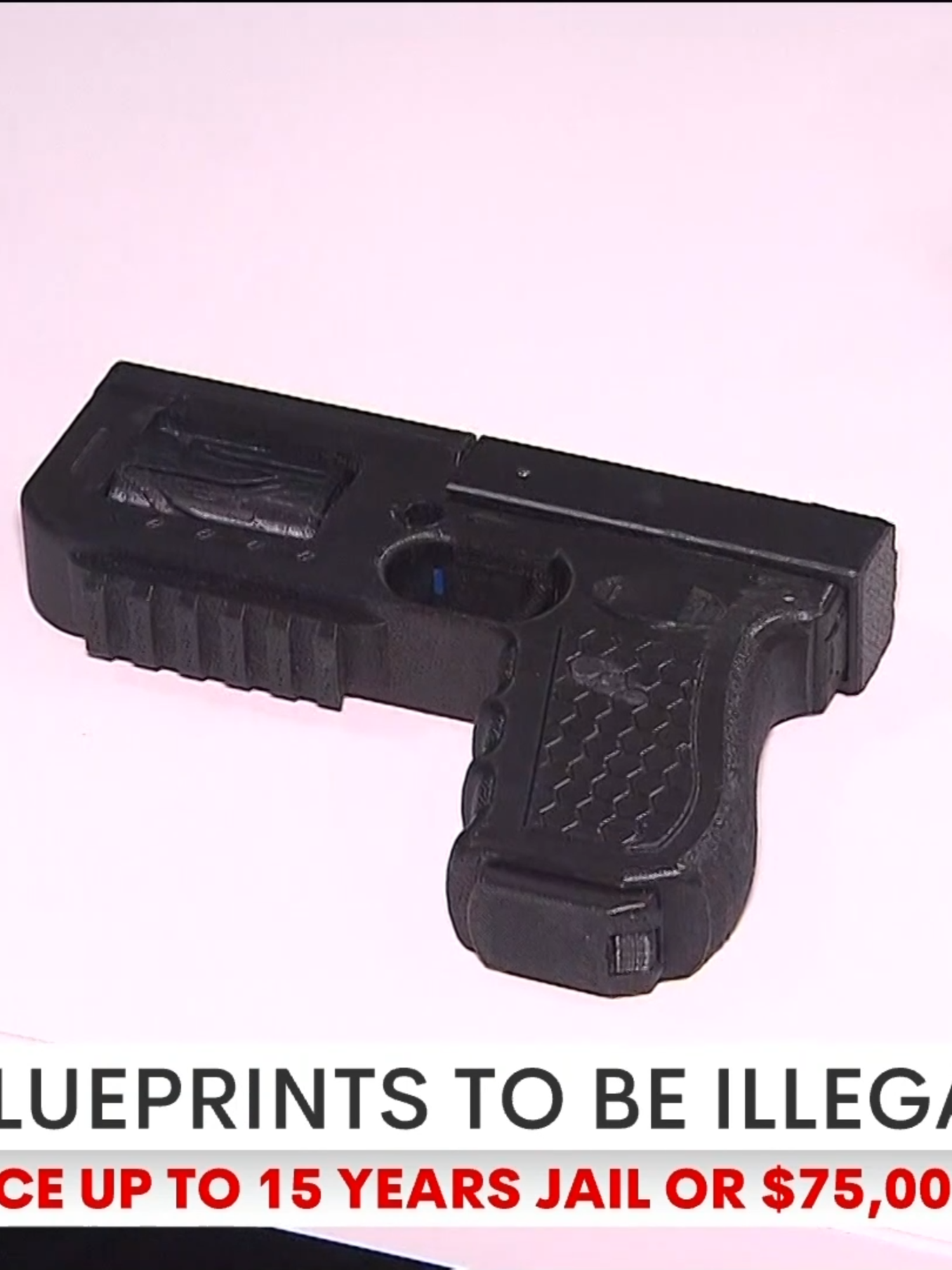Possessing blueprints to make 3D guns will soon be made illegal in South Australia. #7NEWS