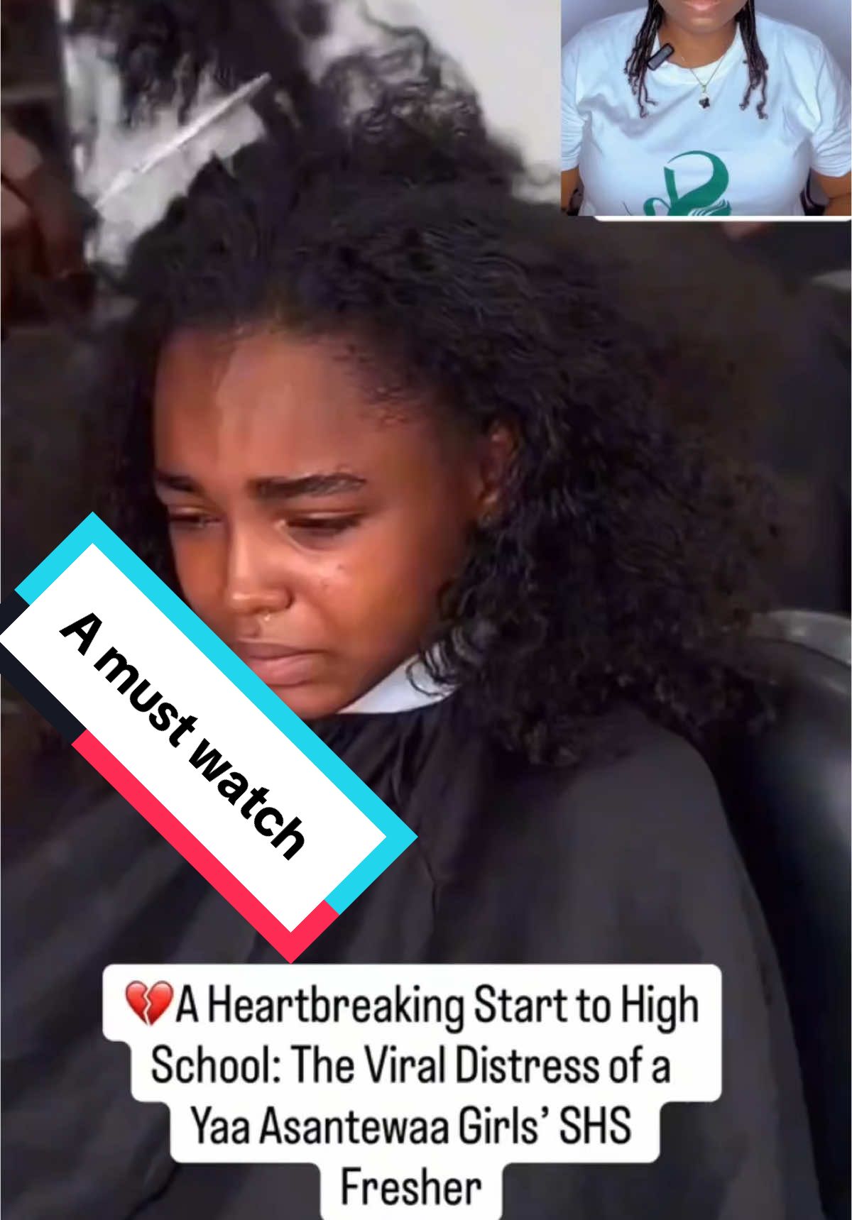 Why are black girls forced to shave off their hair before they can be enrolled in schools?…This is soo heartbreaking 💔 #ghanatiktok #nigeriatiktok🇳🇬 #africantiktok #girlshair #haircare#hairgrowth#naturalhair 