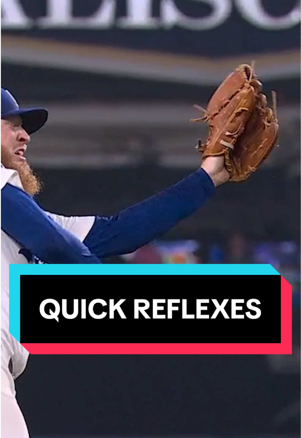 QUICK REFLEXES FROM WILL KLEIN! #WorldSeries #MLB #dodgers #pitcher #baseball 