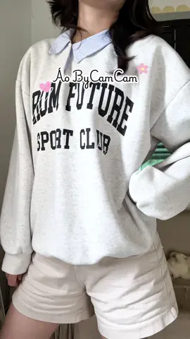 Mùa này chỉ mặc áo nỉ thôi #thaohandmade23 #aobycamcam #aonihaida #aosweater #sweater 