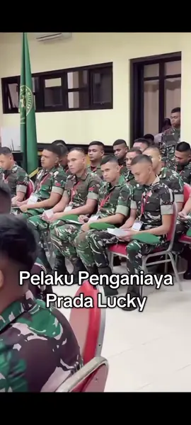 Wajah Pelaku Penganiaya Prada Lucky #pelaku #saksi #sidang #fypシ゚viral 