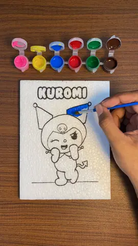 Mewarnai styrofoam mini