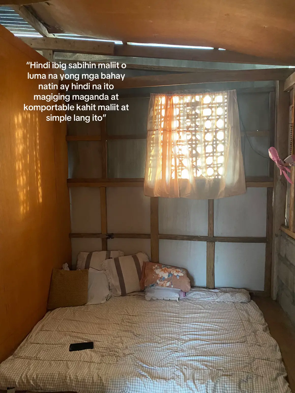 Kaya sa mga nangangarap ng komportable at magandang bahay kahit maliit at simple lang okay lang na mag simula sa umpisa dahil dyan din ako nagsimula. 💗 #simplyliving #cozyhome #simpleaesthetichome #simpleaesthetic 