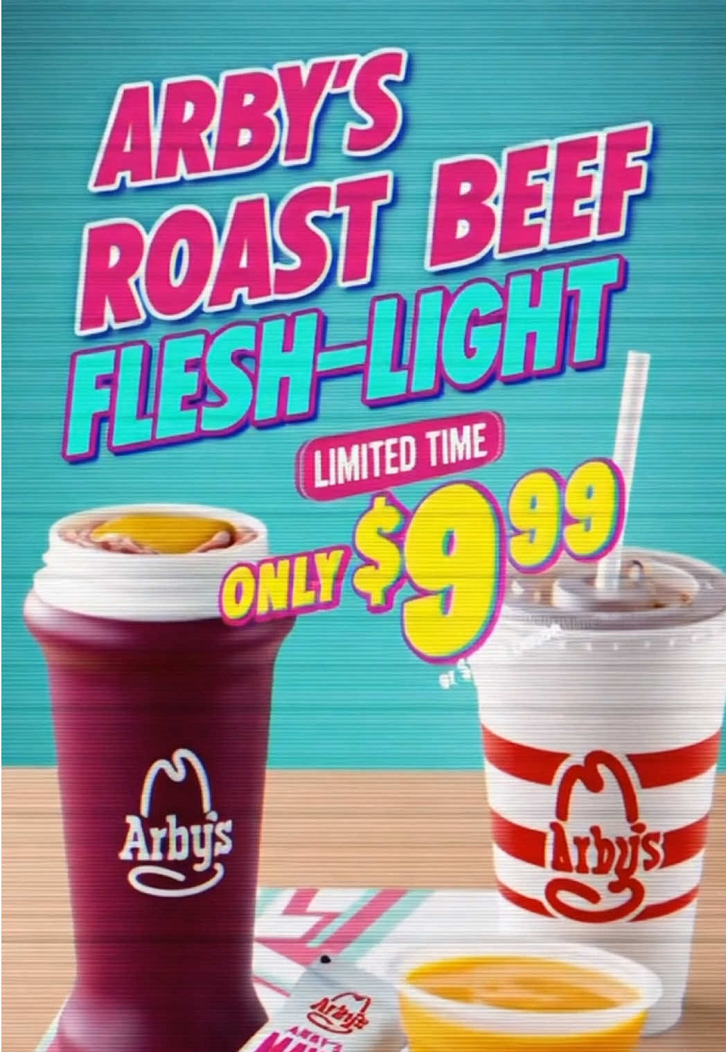 ARBY’S FLESHLIGHT AVAILABLE NOW!!! 😱😱😱😱🤣🤣🤣🤣 #arbys #food #FastFoodReview #meme #sora 