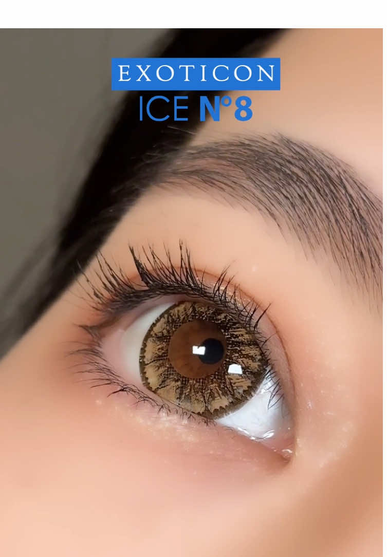 ICE N8 - The Doll Lens, softlens yang bikin look kamu sweet, charming, and pop-out banget! 💖 💬 Pilih warna favoritmu dan be the cutest version of you! #TheDollLens #SiPalingPaham #FreedomInSight #ExoticonSoftlens