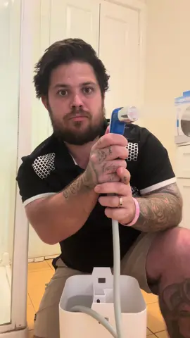 Why have I not thought of this before!!! Time to make cleaning showers/baths etc so much easier with this portable camp shower 😁  This one was from BCF they may sell them at other shops I haven’t looked around.  I would be using my 10L bucket at work, but I could only find this mop bucket at home to show you.  I’ll put the link to the one we got below.  https://www.bcf.com.au/p/companion-rechargeable-camp-shower/601841.html Your welcome 😃😃😃  #cleaning #cleaninghacks #cleaningtips #fyp #crisiscleans 